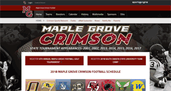Desktop Screenshot of hsfb.crimsonfootball.com