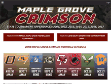 Tablet Screenshot of hsfb.crimsonfootball.com